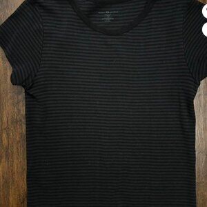 Brandy Melville Black Striped T-Shirt